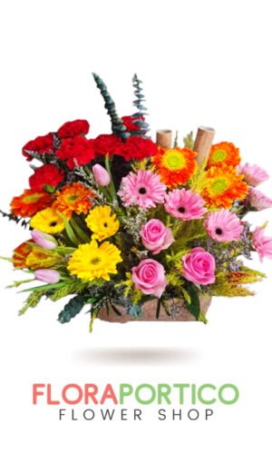 Basket of Flowers 13